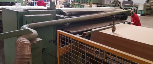 Encoladora 4 rodillos 2300mm