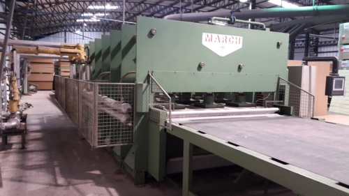 Linea rechapado/enchapado Talleres March 8000x2200