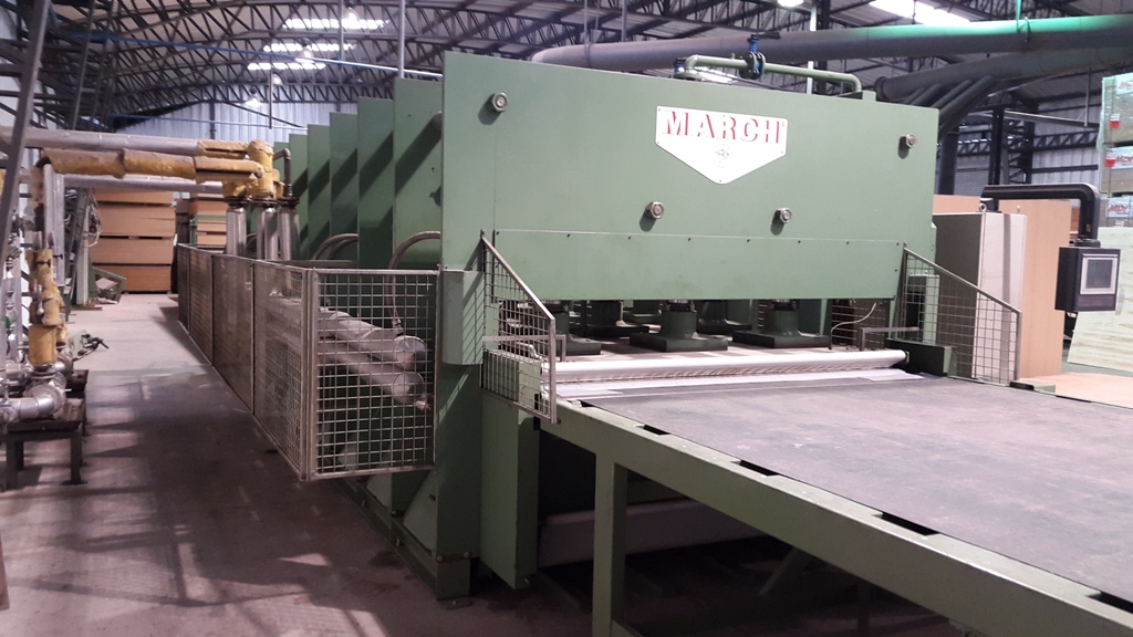 Linea rechapado/enchapado Talleres March 8000x2200