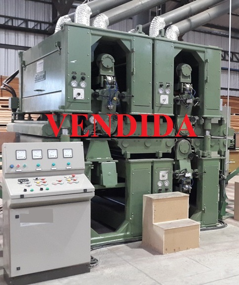 LIJADORA STEINEMANN 2200 mm. 3 CABEZALES MACH